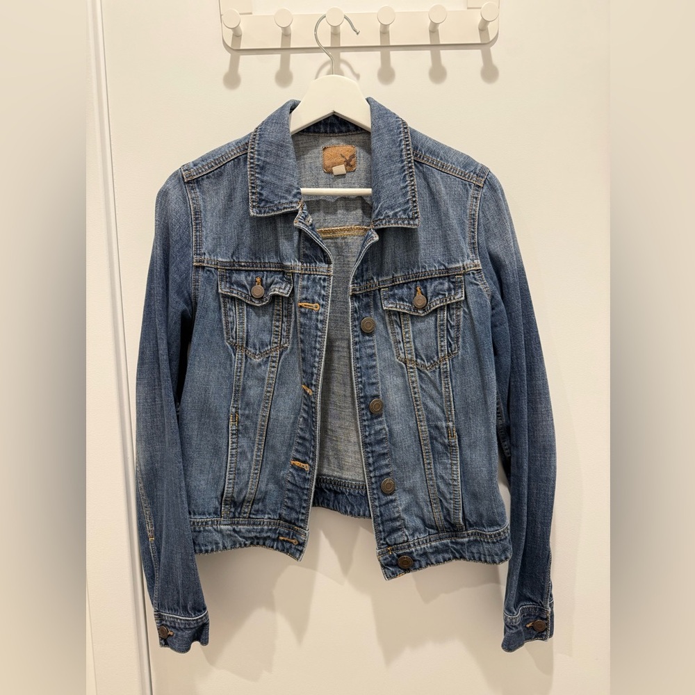 American Eagle Outfitters Blue Jean Jacket